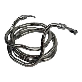 小众个性缠绕蛇形项链颈链ins冷淡风 蛇型科技感辣妹暗黑项圈女男