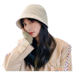 春夏产妇外出帽子产后化疗后秋冬月子帽大头围显脸小防风渔夫帽女