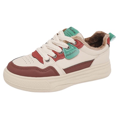 赵露思许妍同款加绒棉鞋女