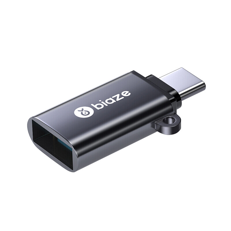 毕亚兹otg转接头typec转usb
