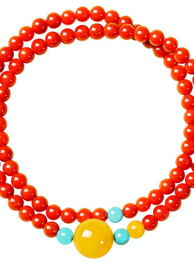 宫里上新本命年天然南红玛瑙手串