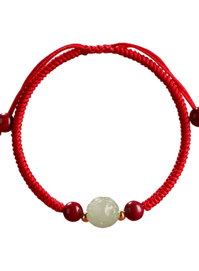 【十二生肖和田玉】转运珠手绳