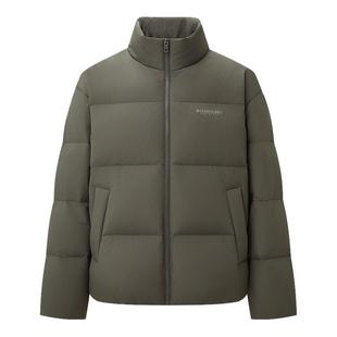 波司登奥莱25款羽绒服男时尚休闲短款立领保暖百搭复古感厚羽绒服