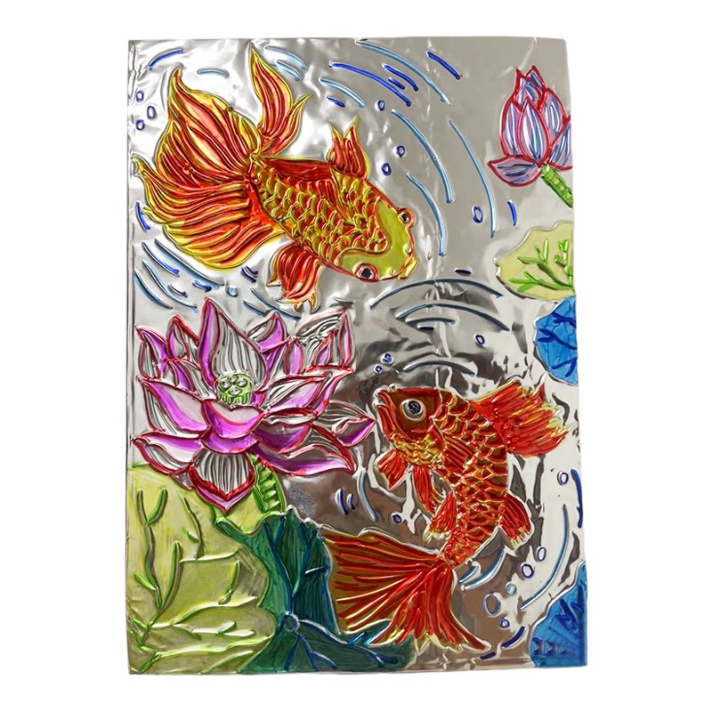 70微米加厚A4美术绘画锡纸8K浮雕画画艺术刻画铝箔纸DIY手工材料