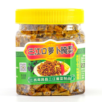 江西萝卜干香辣拌面酱下饭菜