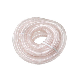 PU聚氨酯风管钢丝伸缩排风软管pu软管吸尘管50/100/200壁厚0.93mm