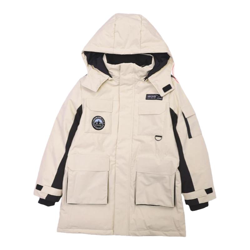 abckids童装男童羽绒服工装外套