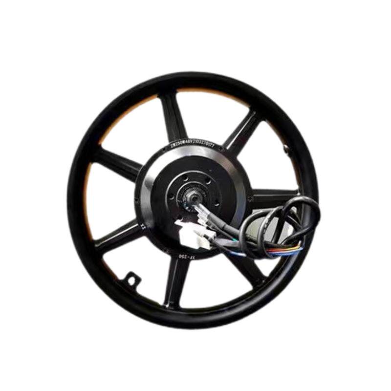 帕加迪代驾车电机14寸48V雅迪电机铝合金无刷有齿代驾车高速电机