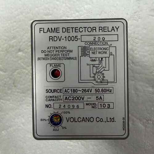 询价-VOLCANO RDV-1005-200火焰探测继电器