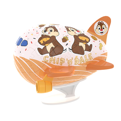 3djp立体飞机造型拼图80片摆件