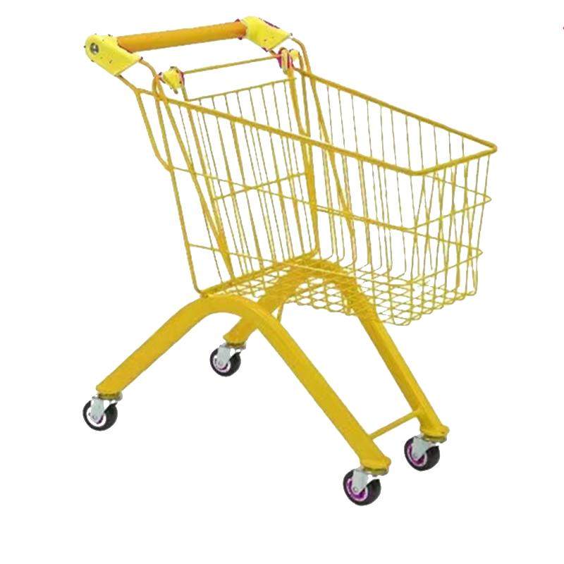 大号儿童购物车超市买菜小拉车金属便携折叠小推车1-6岁过家家用