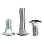 镀锌/304/201马车螺丝半圆头方颈四方颈螺栓货架螺丝GB12M4-M12