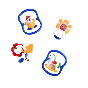 小月龄集合～Tolo婴儿手抓摇铃抓握练习精细动作3456个月