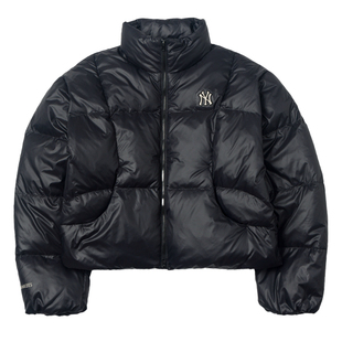 【自营】MLB短款羽绒服女装小韩简约运动服跑步复古外套3FDJB2056