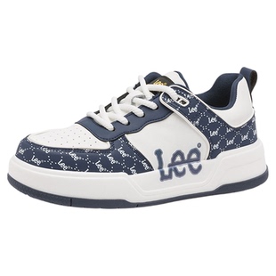 Lee官方男鞋2025冬季新款鞋子男潮鞋爆款运动男士休闲真皮板鞋男