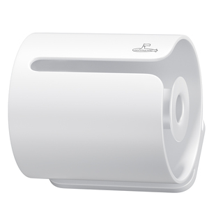 潜水艇卫生间卷纸筒壁挂式免打孔大开口余量可视厕所洗手间纸巾架