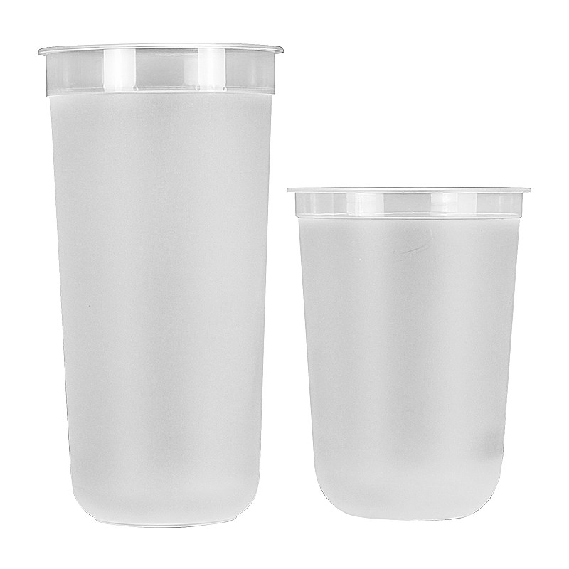 源芯500ml500加厚注塑杯冷热通用