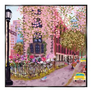 北欧装饰画小众客厅卧室清新治愈系挂画公寓沙发背景墙画餐厅温馨