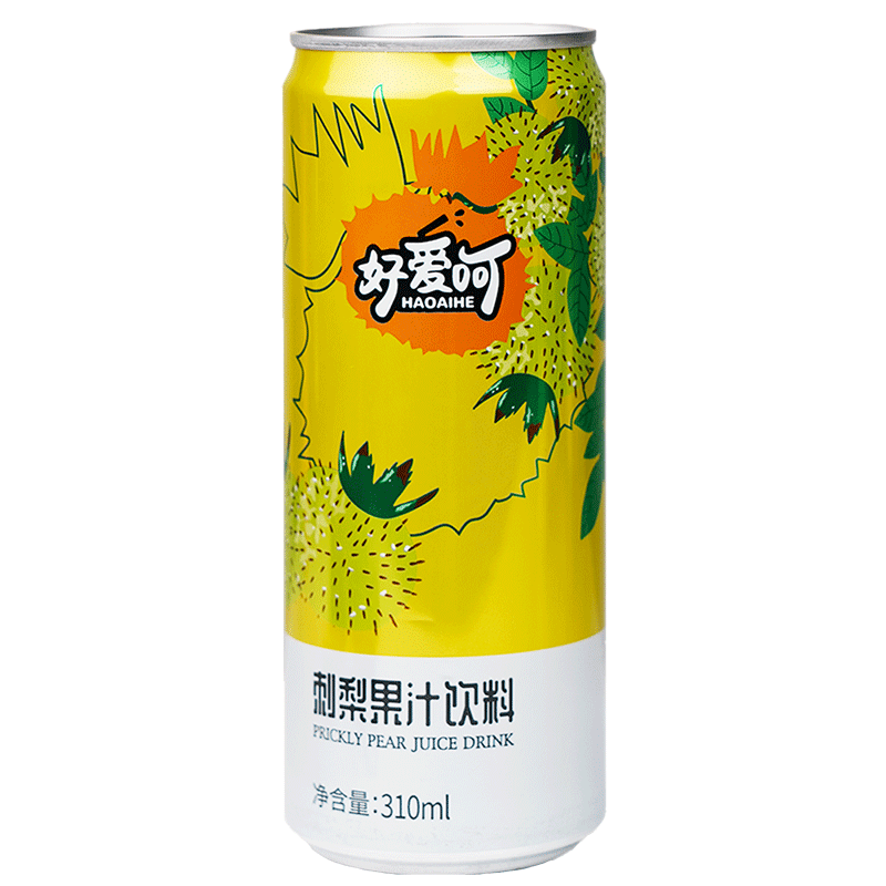 好爱呵刺梨果汁饮料贵州特产维C鲜榨果蔬汁风味果饮箱装310ml*6罐