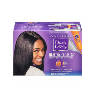 现货softsheen dark&lovely hair relaxer regular头发软化剂柔顺