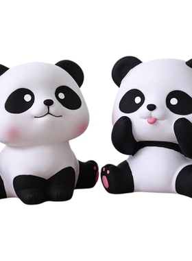 网红卡通新款熊猫存钱罐礼品摆件