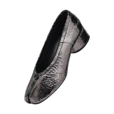 Margiela马吉拉女士休闲鞋/Tabi剪裁/镜面皮革/小羊皮/新款