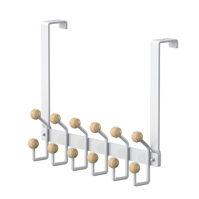 加长款门后挂钩6cm厚门 卧室门上衣服挂架免打孔创意衣帽收纳神器