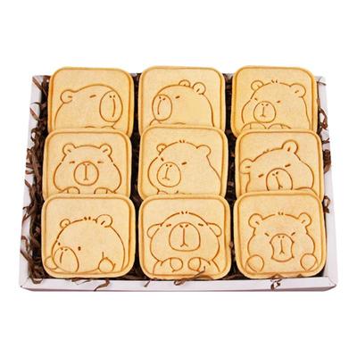 卡皮巴拉水豚卡通饼干模具