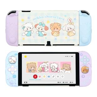 极想任天堂switcholed保护壳Mikko联名ns2硅胶保护套joycon手柄壳