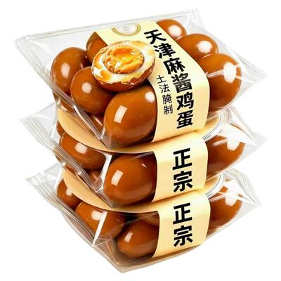 农科人正宗天津蓟县麻酱鸡蛋