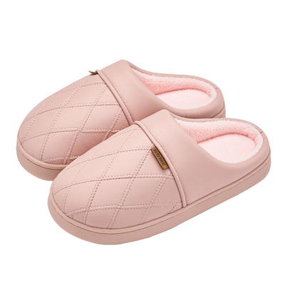 【送爸妈防滑保暖防水棉拖鞋】