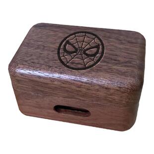 适用森海塞尔MOMENTUM True Wireless三代四代木质耳机保护套定制图案