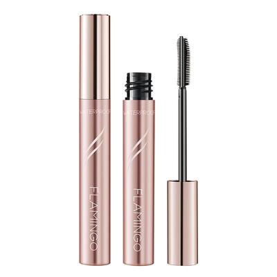 火烈鸟防水加密加长不易晕染太阳花睫毛膏纤长卷翘含纤维不易塌