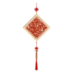 福字新年装饰画2026年新中式入户门客厅高级感挂件百福图餐厅挂画