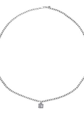 原创设计中性风百搭镀金镶钻项链