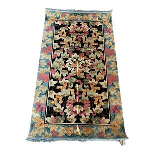 纯羊毛高级手工加厚外贸出口地毯客厅卧室床边毯茶几毯欧式新中式