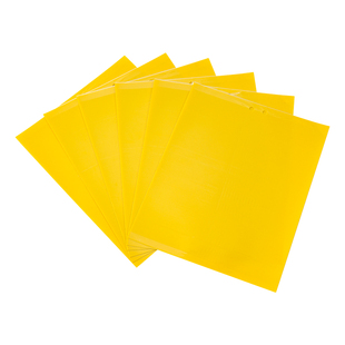 粘虫板黄板双面粘小飞虫果园果蝇诱捕器大棚灭苍蝇贴强粘力粘蝇纸