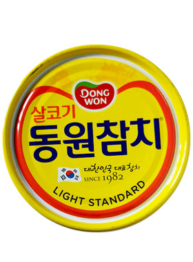 韩国进口东远金枪鱼罐头韩国寿司