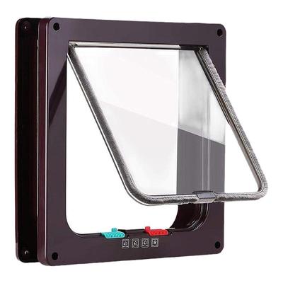 宠物自由出入猫门洞猫狗门猫狗猫