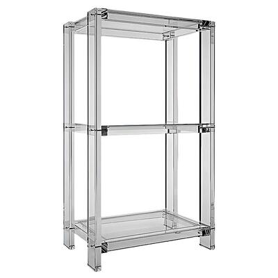 定制亚克力透明展厅收纳展示架