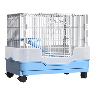 兔笼防喷尿室内家用大号荷兰猪豚鼠龙猫宠物侏儒兔子专用笼子别墅