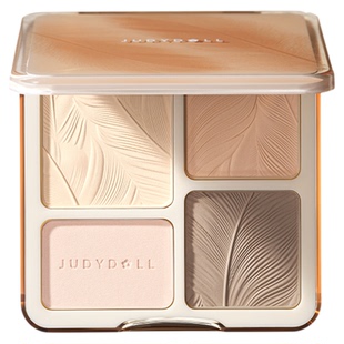 Judydoll橘朵高光修容盘05遮瑕提亮泪沟阴影鼻影腮红三合一综合盘