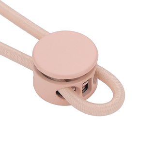 金属弹簧扣卡扣抽绳套装羽绒服下摆松紧带收口彩色双孔弹力纽扣子