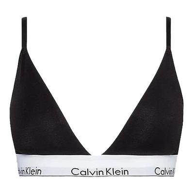 【自营】Calvin Klein/凯文克莱女士三角LOGO边文胸000QF5650E
