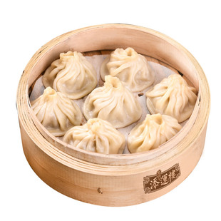 添运楼上海灌汤小笼包鲜肉汤包茶楼早茶点心速冻包子早餐烧卖饺子