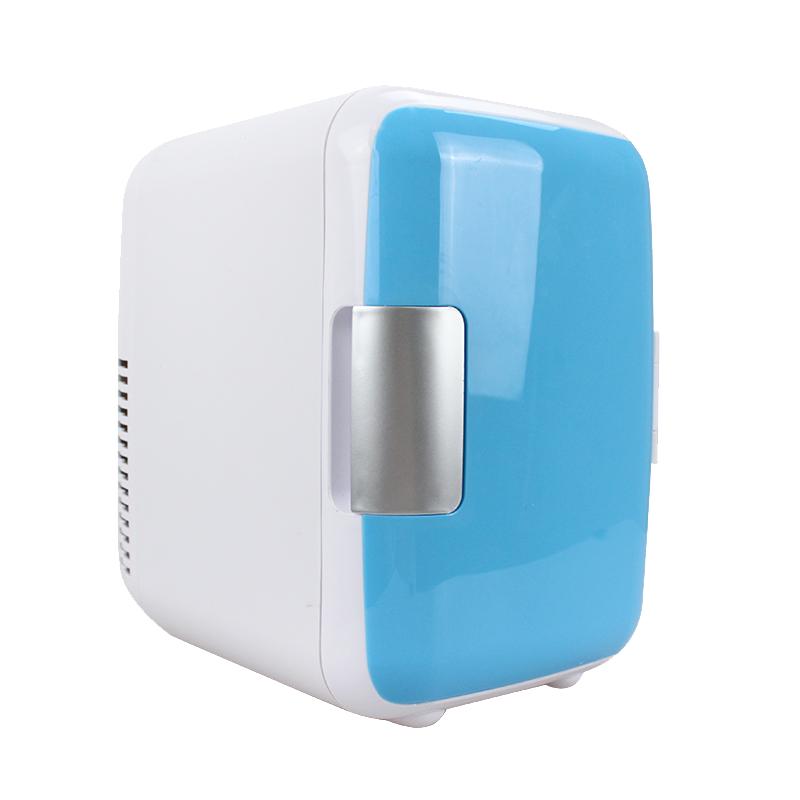 靖童 4升车载冰箱迷你冷暖小冰箱4L车家两用小型宿舍家用冷藏箱