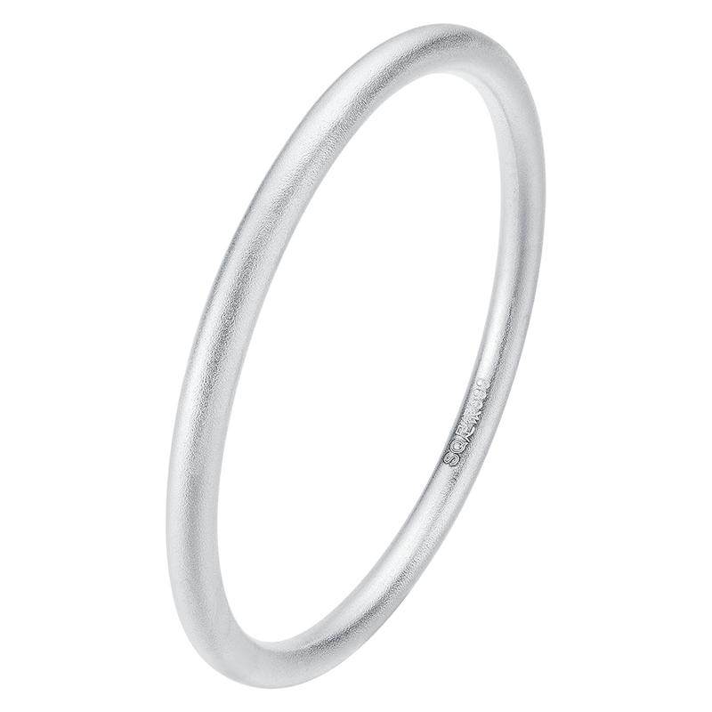 顺庆银楼S9999古法银手镯女古风纯银镯子足银手饰简约送新年礼物