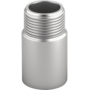 304不锈钢6分内外丝加长管直接直通自来水管DN20加厚延长接头配件