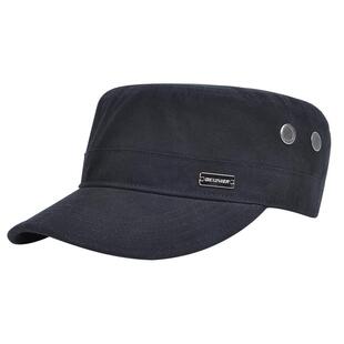 鸭舌帽男士帽子男款秋冬款休闲平顶帽中老年百搭户外太阳帽大头围