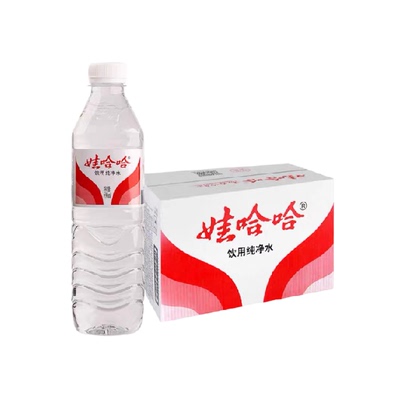 娃哈哈纯净水596ml*24瓶